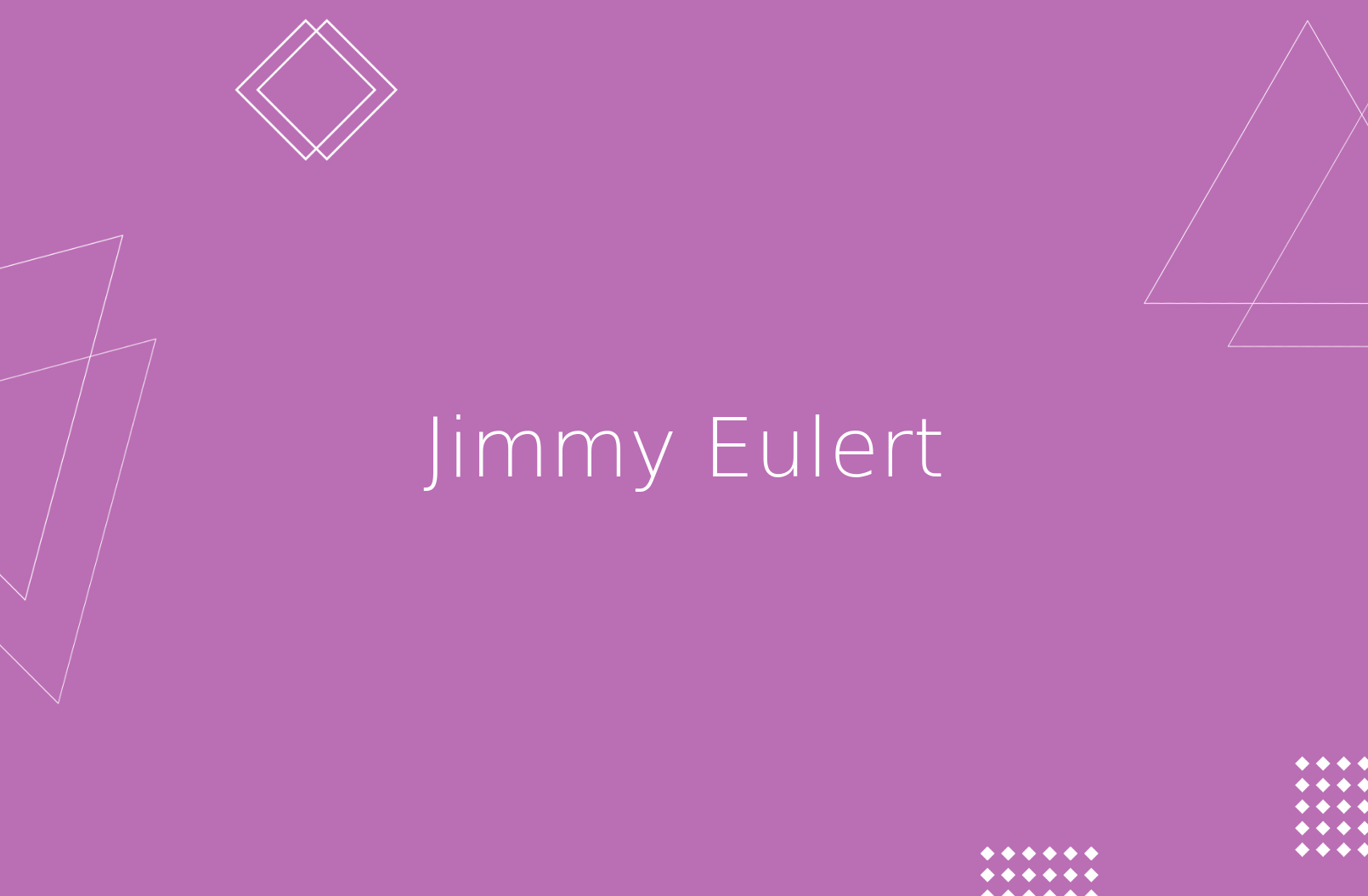 Biografía de Jimmy Eulert